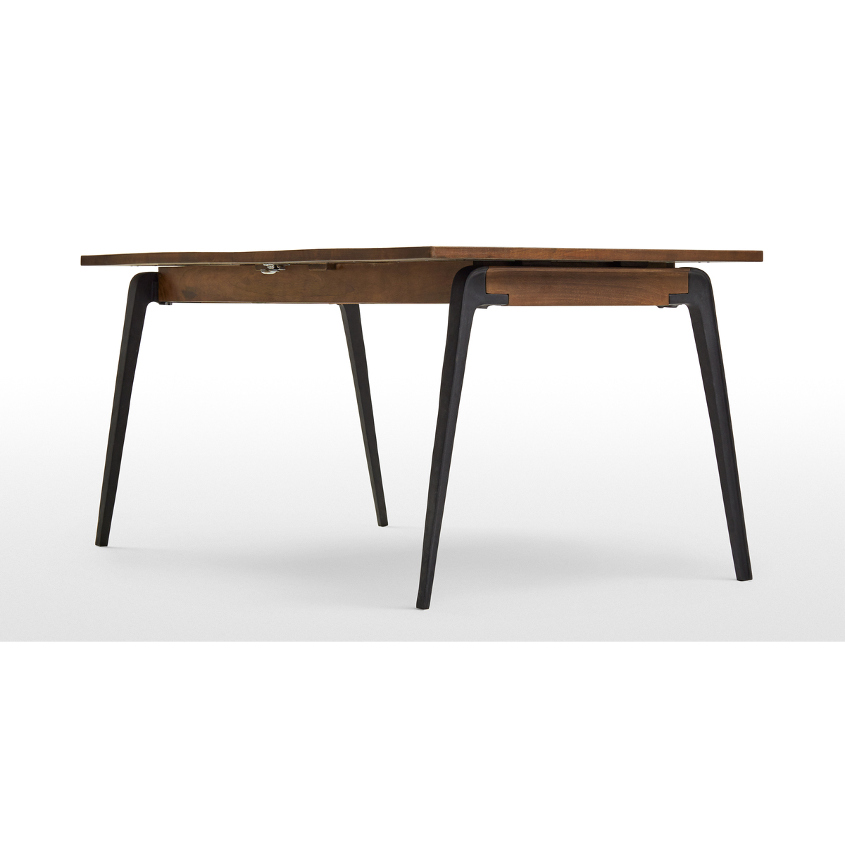 Lucien 6- 8 Seat Extending Dining Table, Dark Mango Wood – image 4