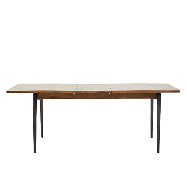 Lucien 6- 8 Seat Extending Dining Table, Dark Mango Wood – image 7