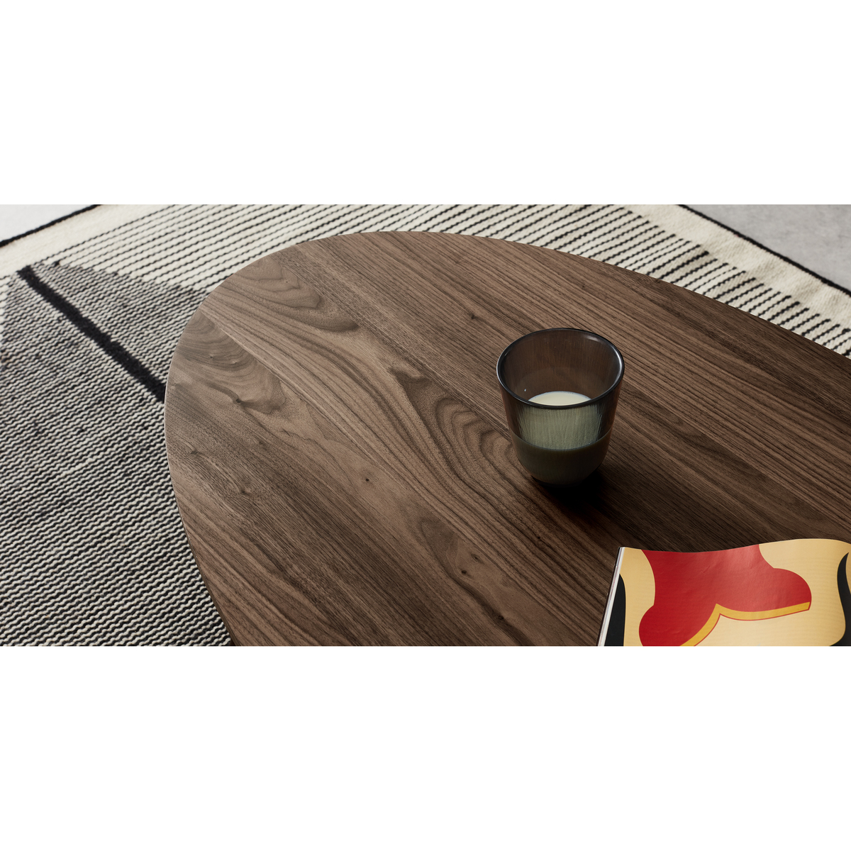 Milford Coffee Table, Walnut – image 5