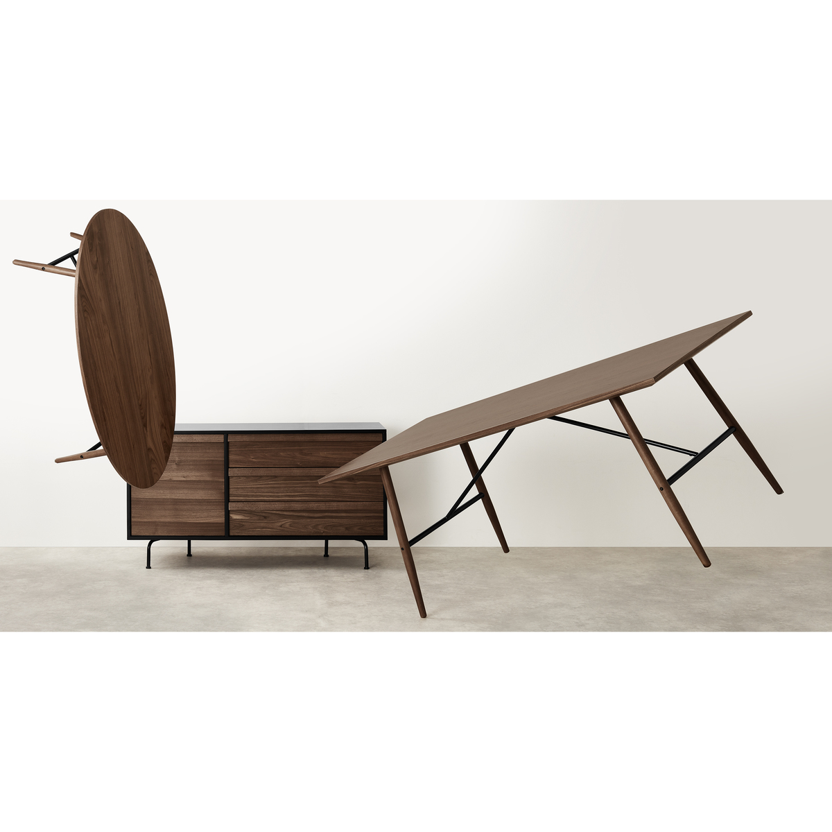 Milford Coffee Table, Walnut – image 8