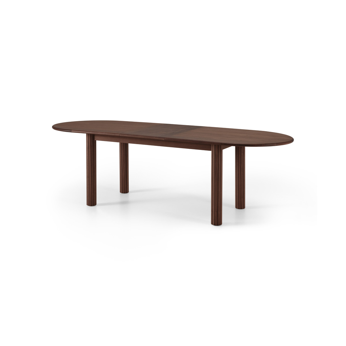 Tambo 6-8 Seat Extending Dining Table, Walnut – image 3