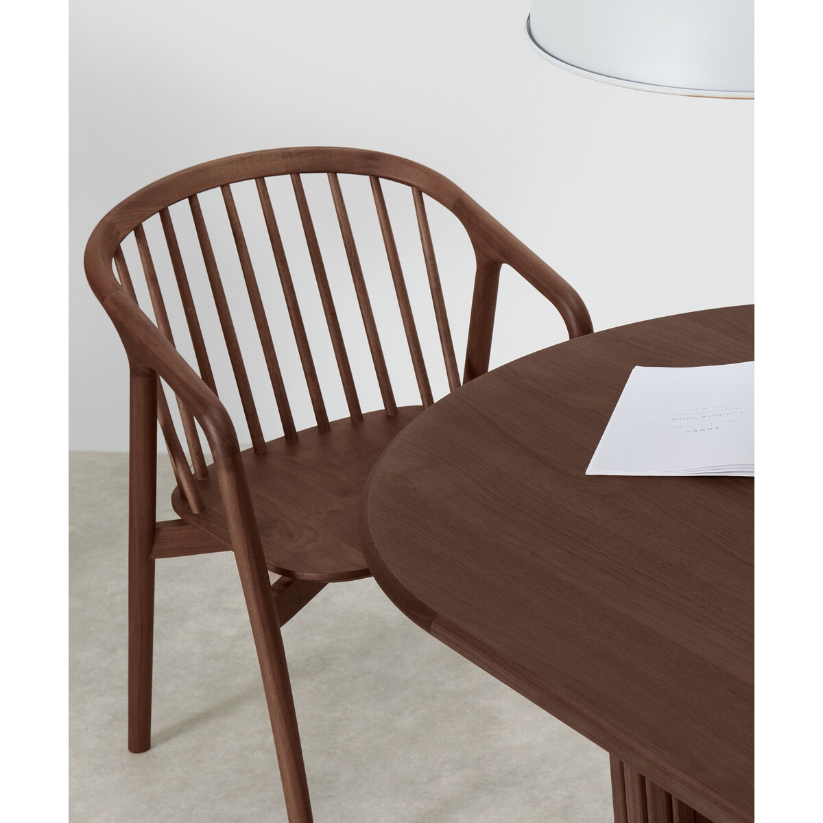 Tambo 6-8 Seat Extending Dining Table, Walnut – image 8
