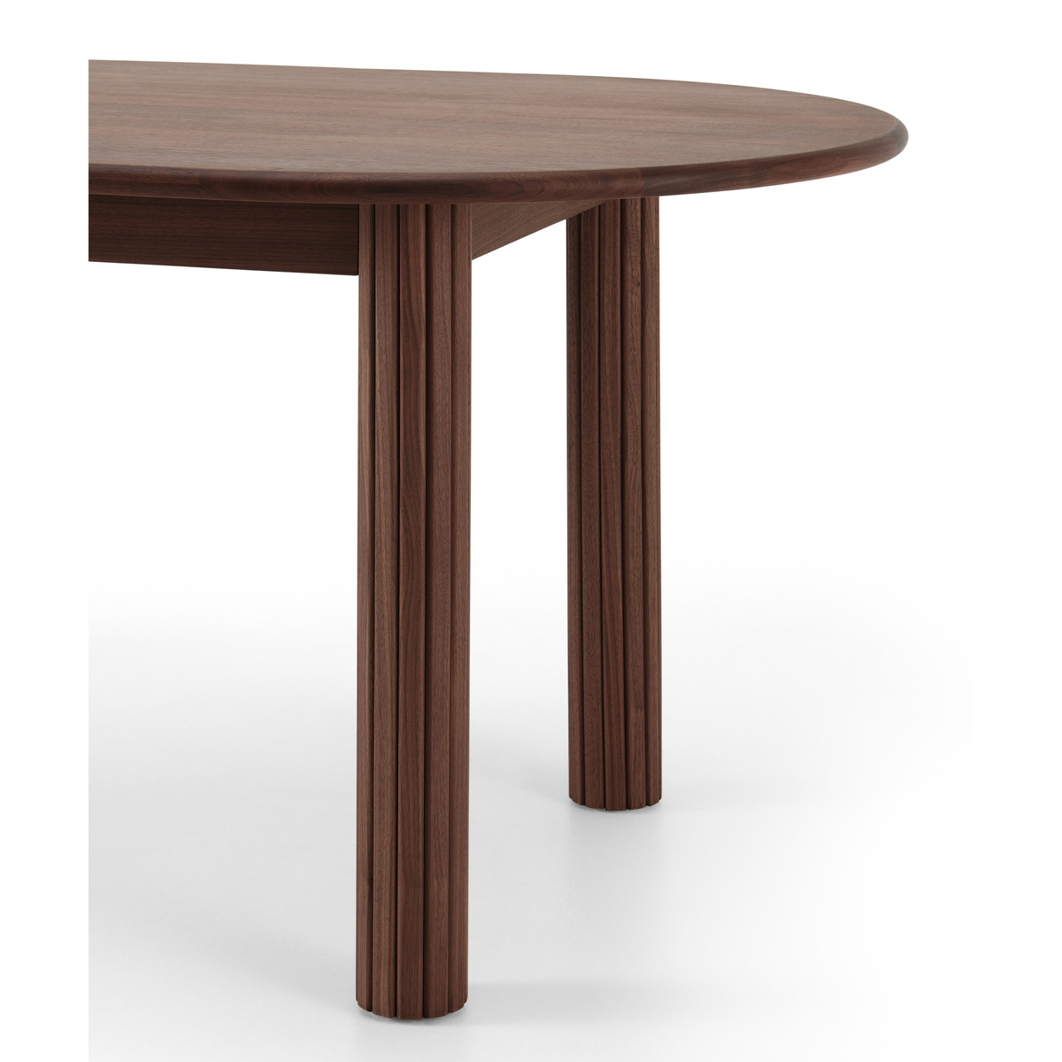 Tambo 6-8 Seat Extending Dining Table, Walnut – image 10