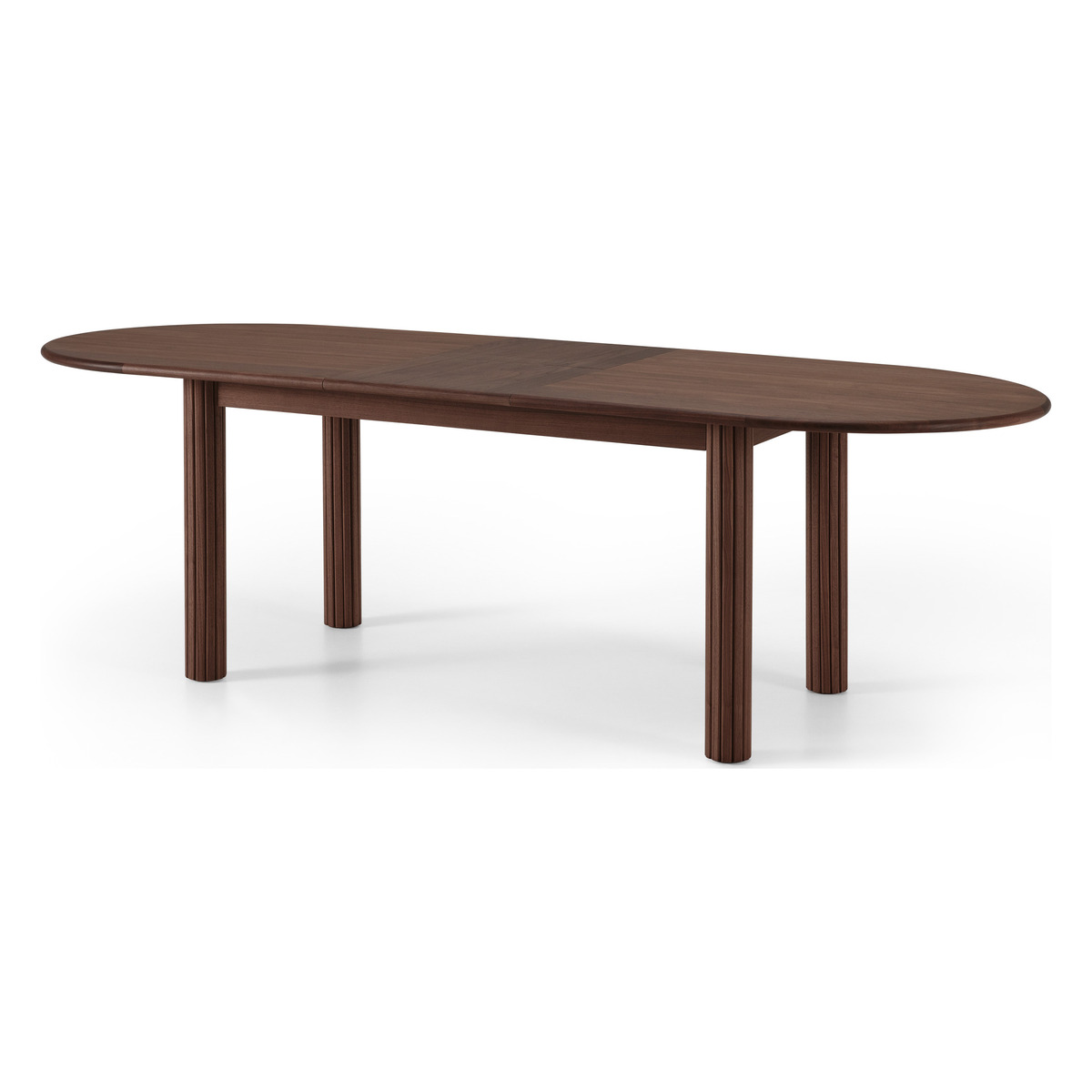 Tambo 6-8 Seat Extending Dining Table, Walnut – image 2