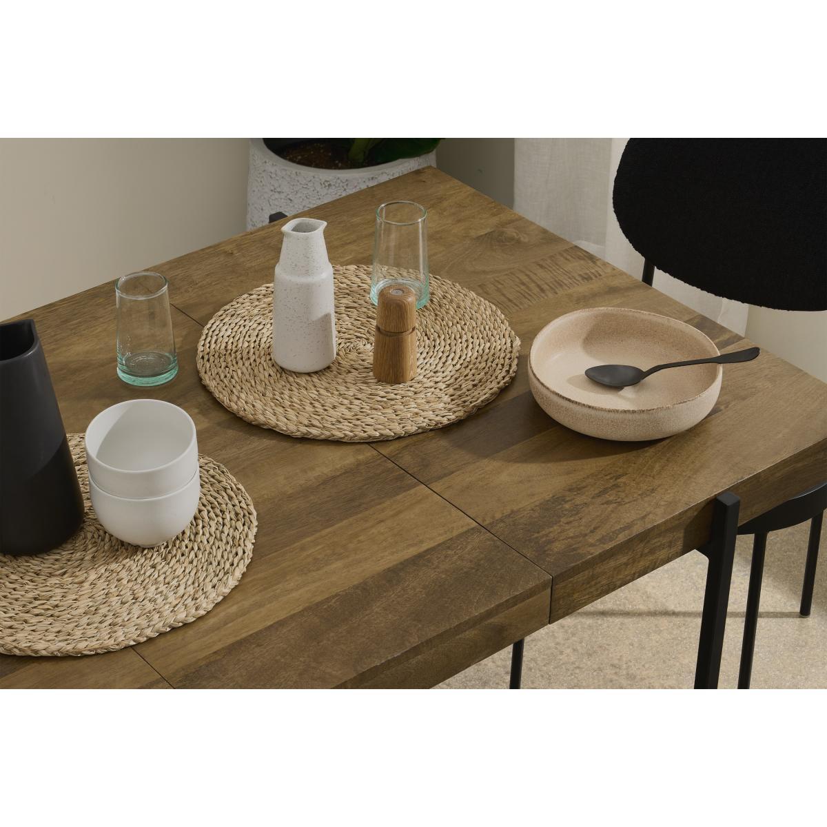 Morland 2-4 Seat Extending Dining Table, Mango Wood – image 5