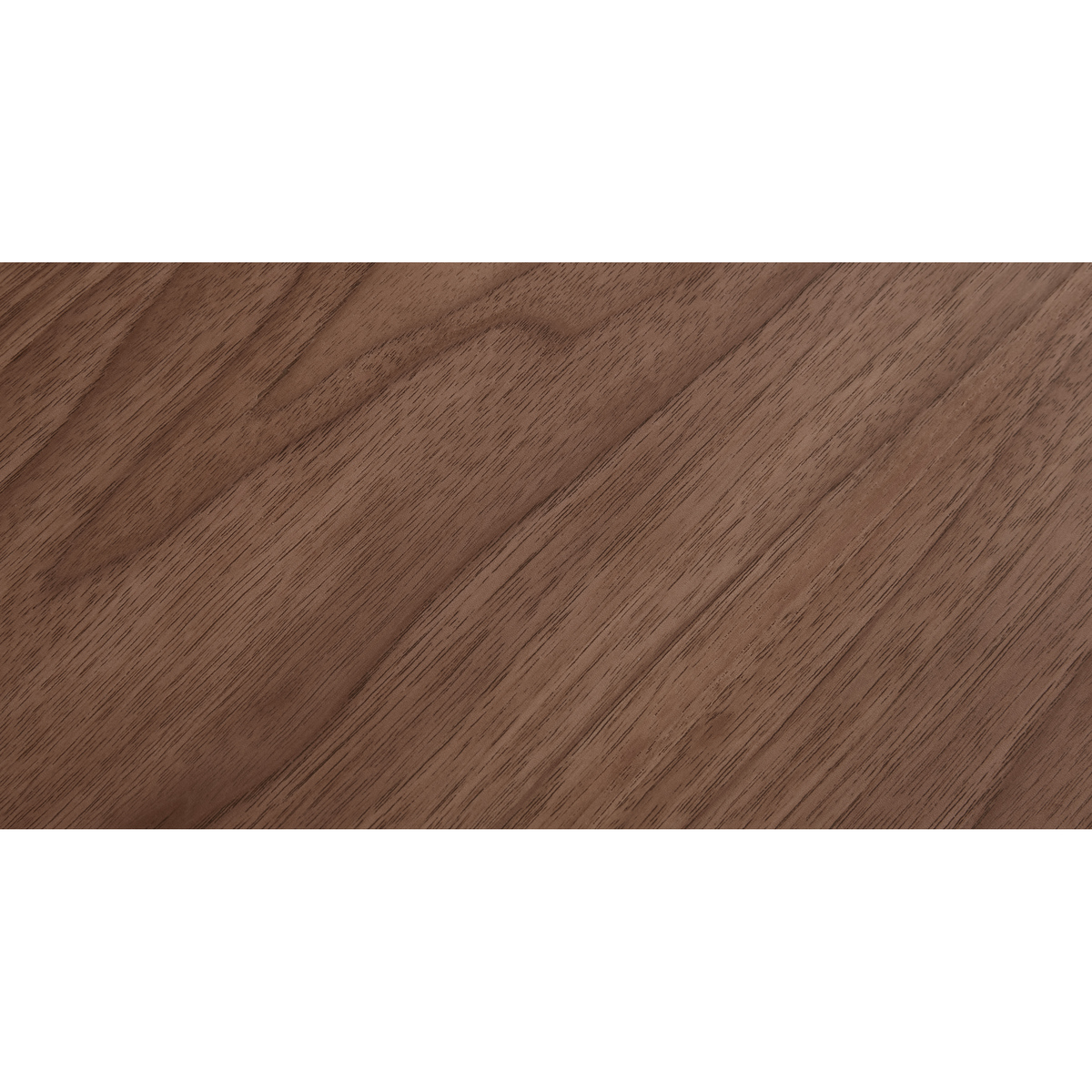 Jaxta 6 Seat Dining Table, Walnut and Black – image 7