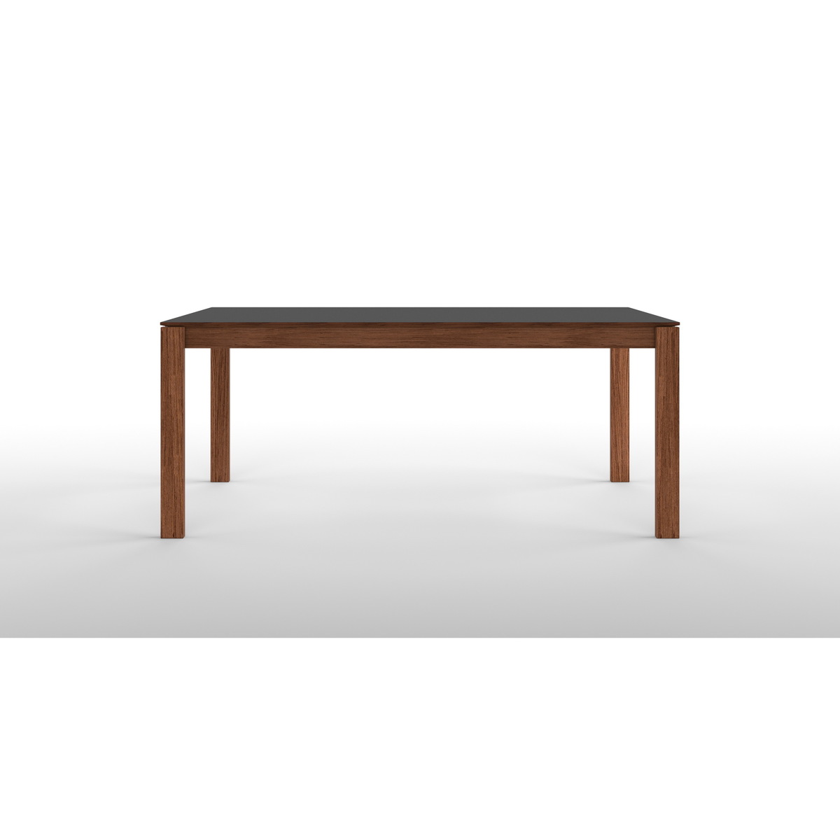 Custom MADE Corinna 8 Seat Dining Table, Grey HPL and Walnut – image 4