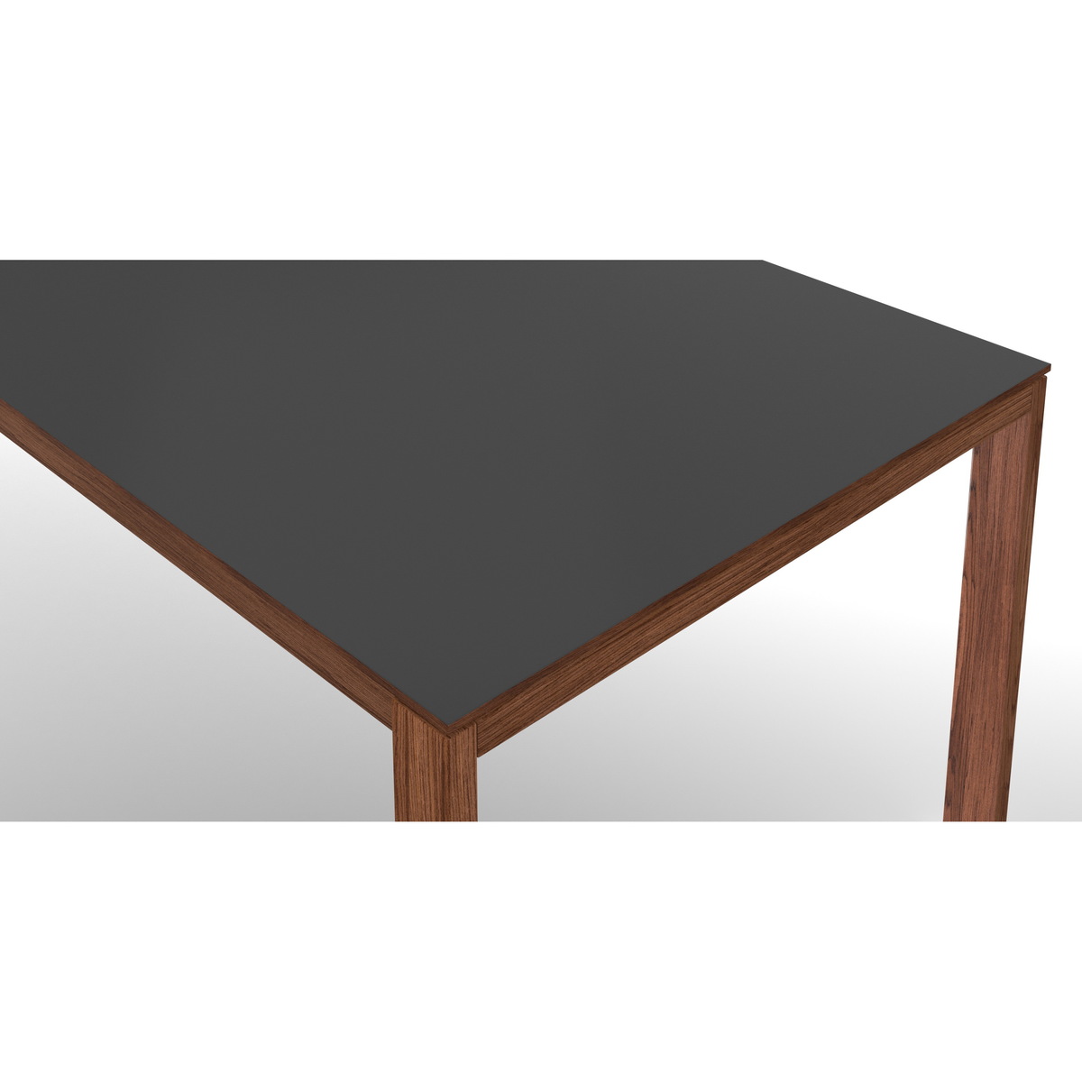 Custom MADE Corinna 8 Seat Dining Table, Grey HPL and Walnut – image 5