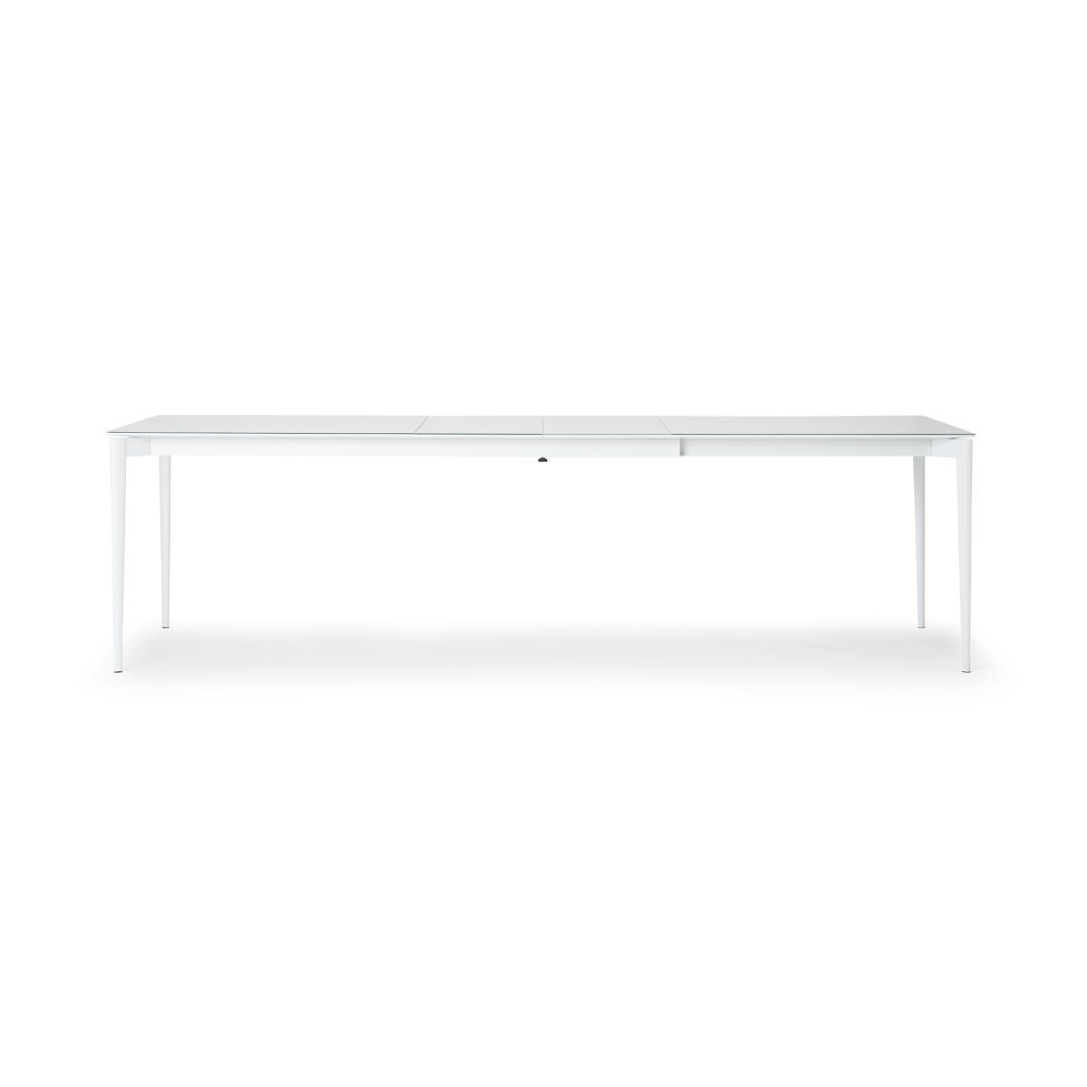 Tandil 8-12 Seat Extending Dining Table, White – image 2