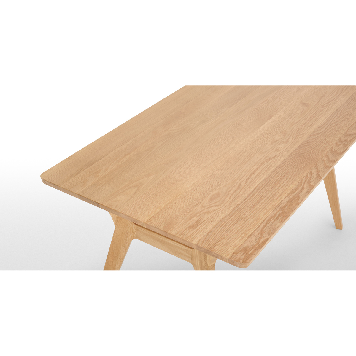 Jenson Up to 6 seat Dining Table, Solid Oak – image 6