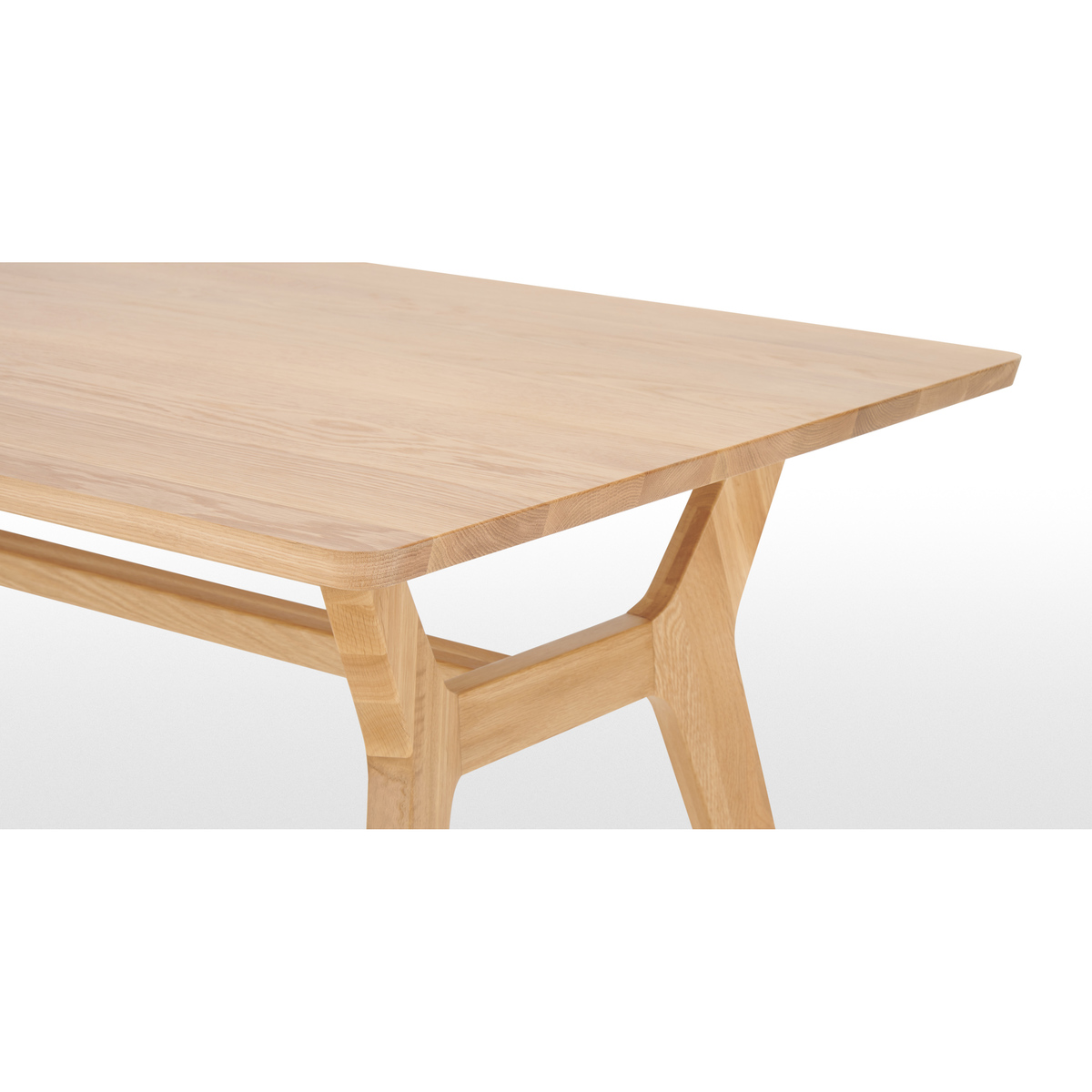 Jenson Up to 6 seat Dining Table, Solid Oak – image 7