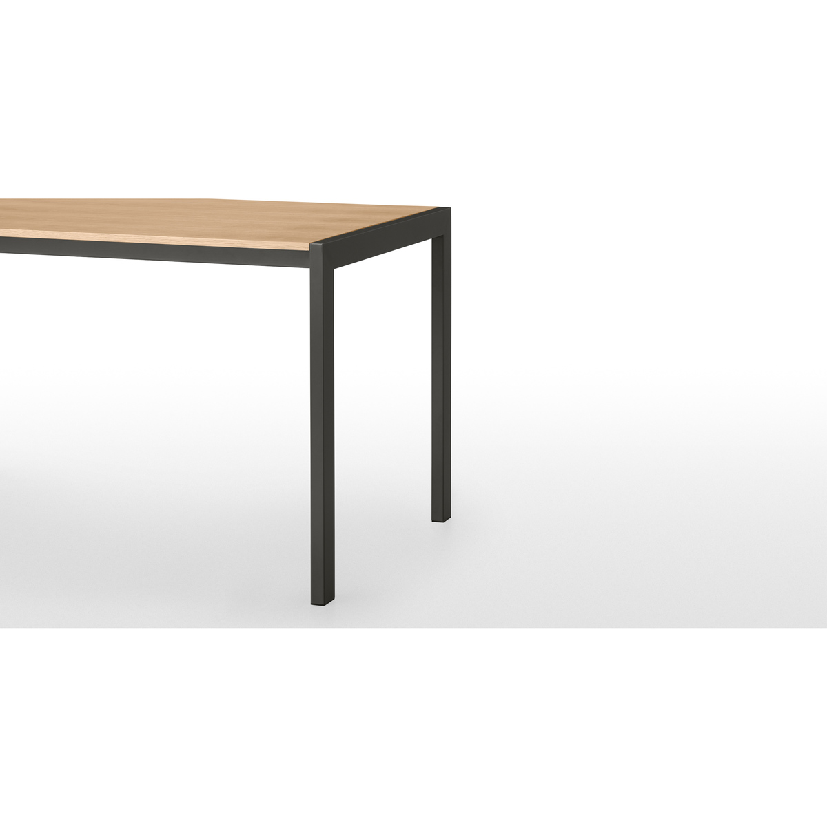 MADE Essentials Swift 4-8 Seat Dining Table, Oak & Grey – image 7