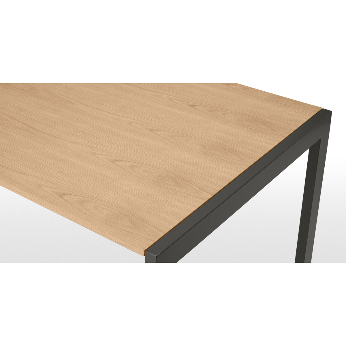 MADE Essentials Swift 4-8 Seat Dining Table, Oak & Grey – image 8