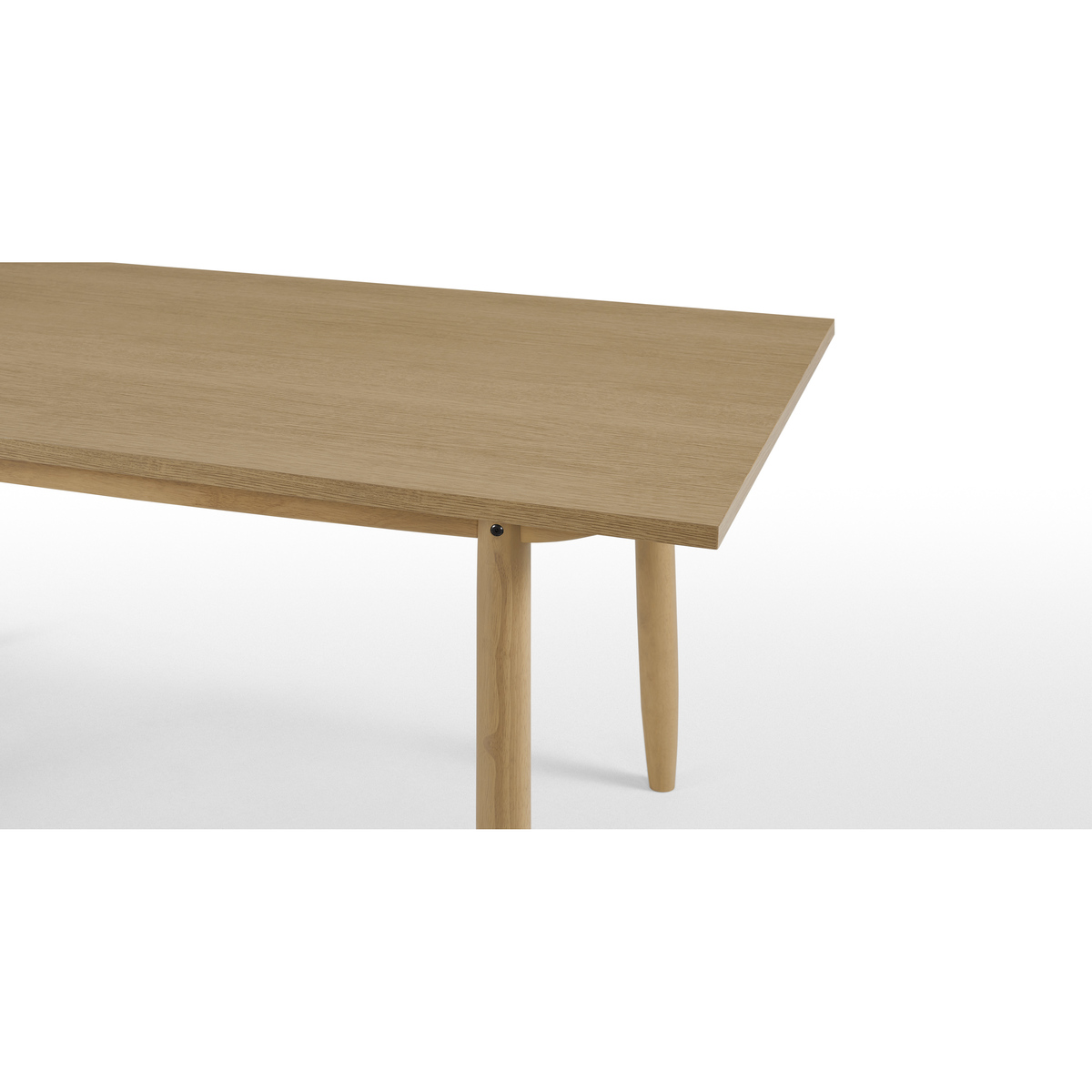 MADE Essentials Asger 8 Seat Dining Table, Oak Effect – image 6
