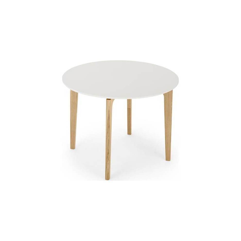 Buren Round Dining Table, HPL and Ash – image 1