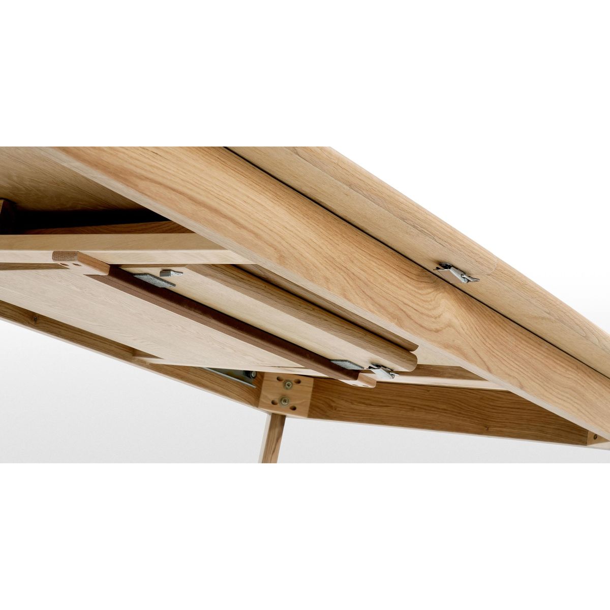 Monty 6-8 Seat Monty Extending Dining Table, Oak – image 6