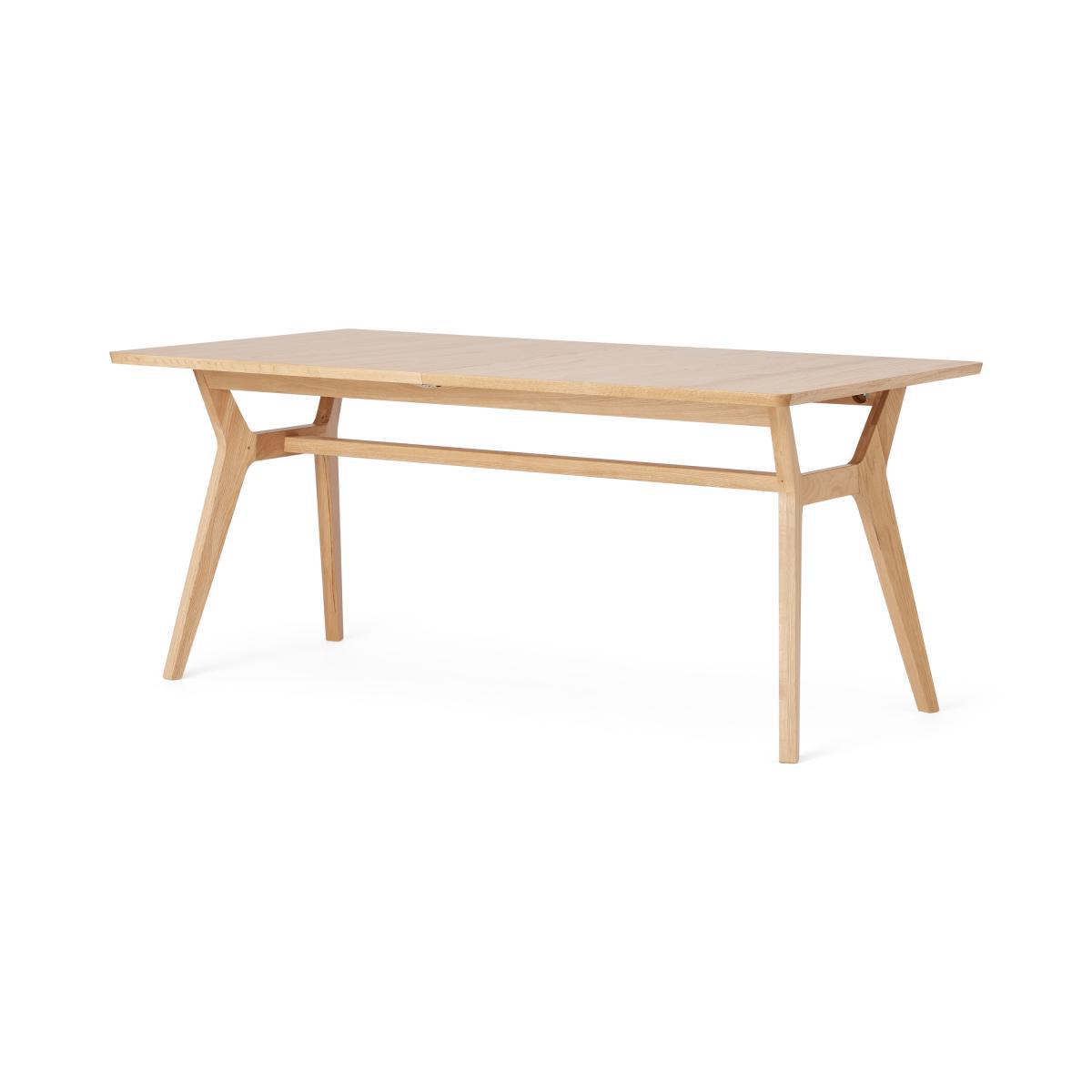 Jenson 6-8 Seat Extending Dining Table, Oak – image 6
