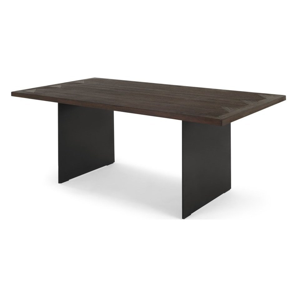 Phantom Dining Table, Wood and Metal – image 1