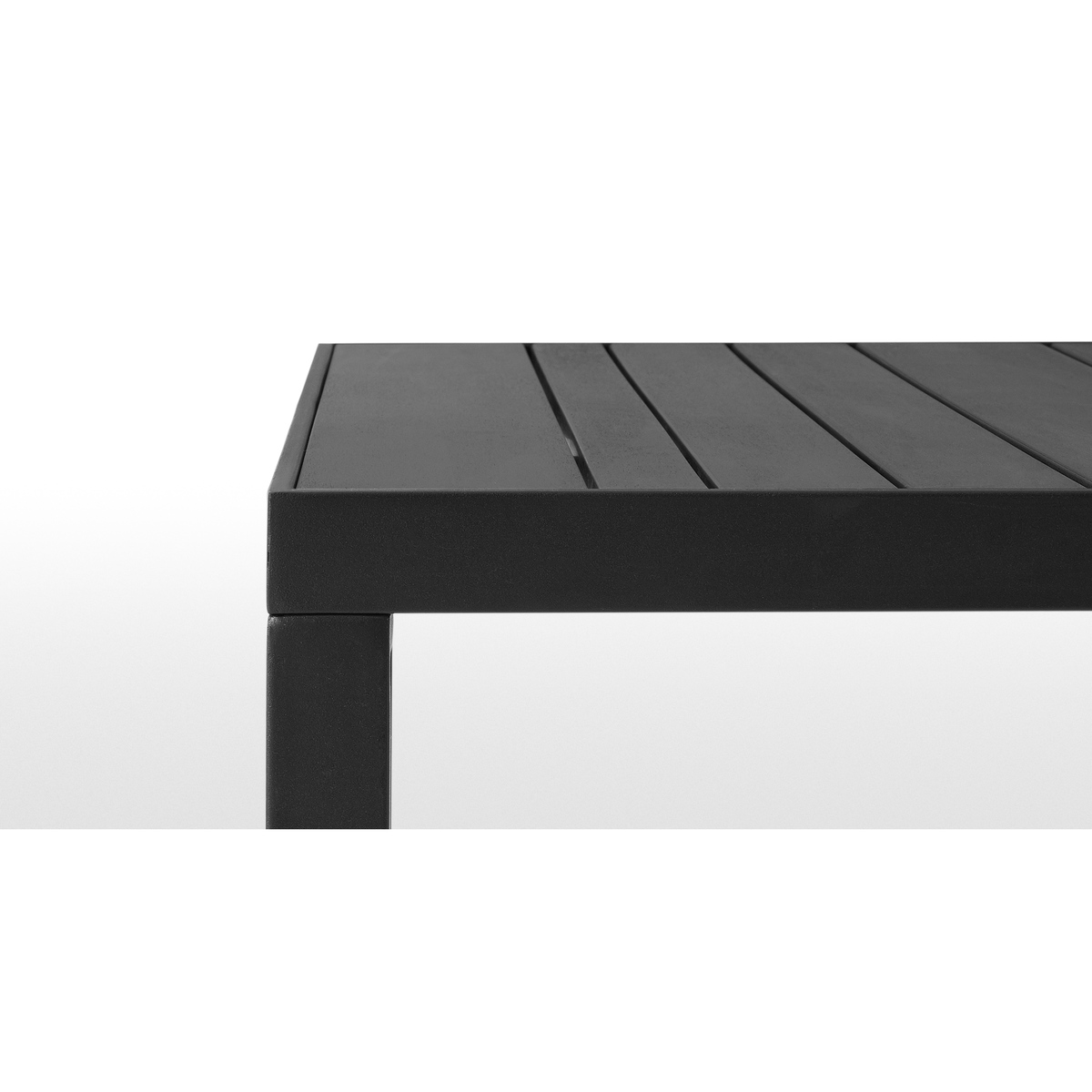 Catania Garden 8 Seater Dining Table, Black and Polywood – image 7