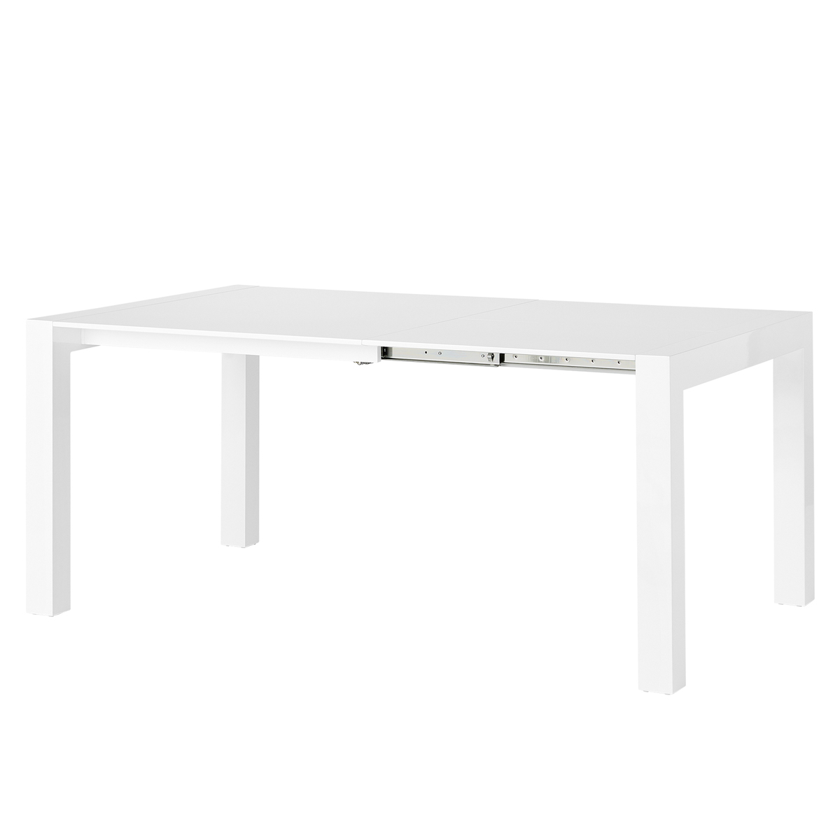 Bramante 4-8 Seat Square Extending Dining Table, White – image 8