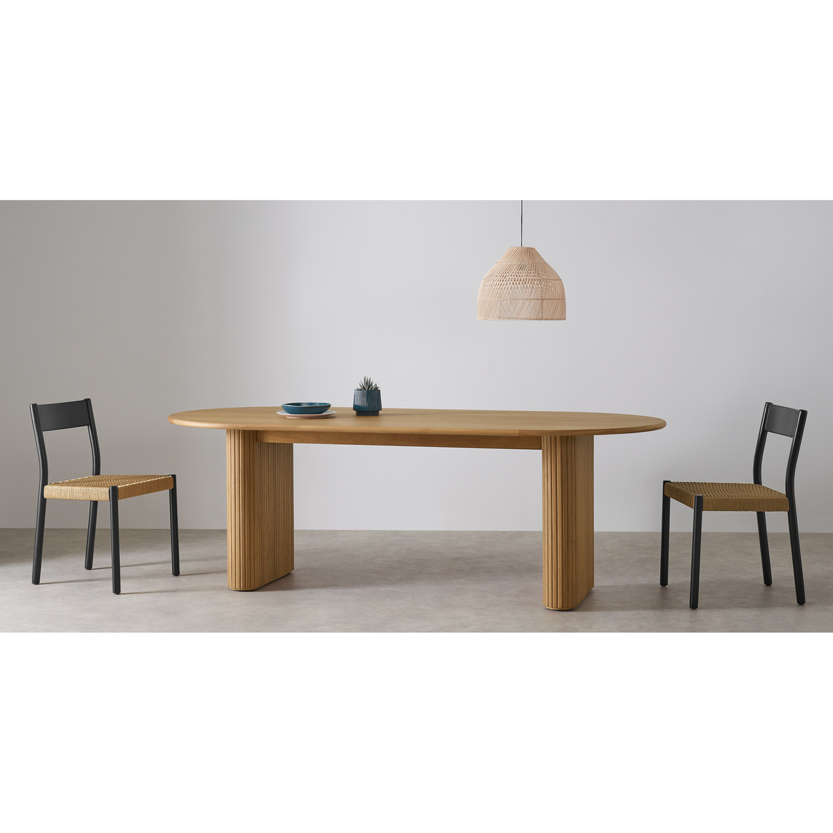 Tambo 8 Seat Dining Table, Oak – image 2
