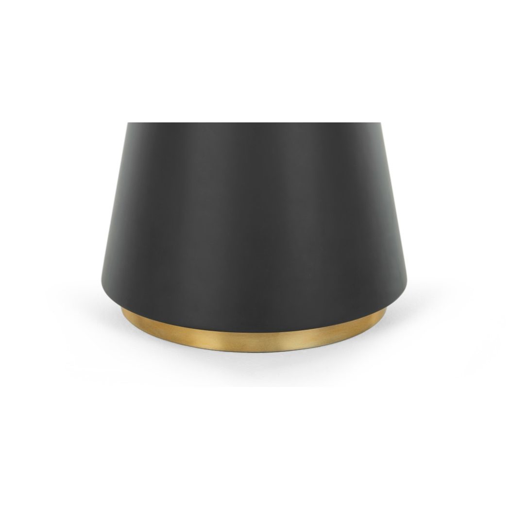 Bimba Dining Table, Black Marble and Brass – image 3