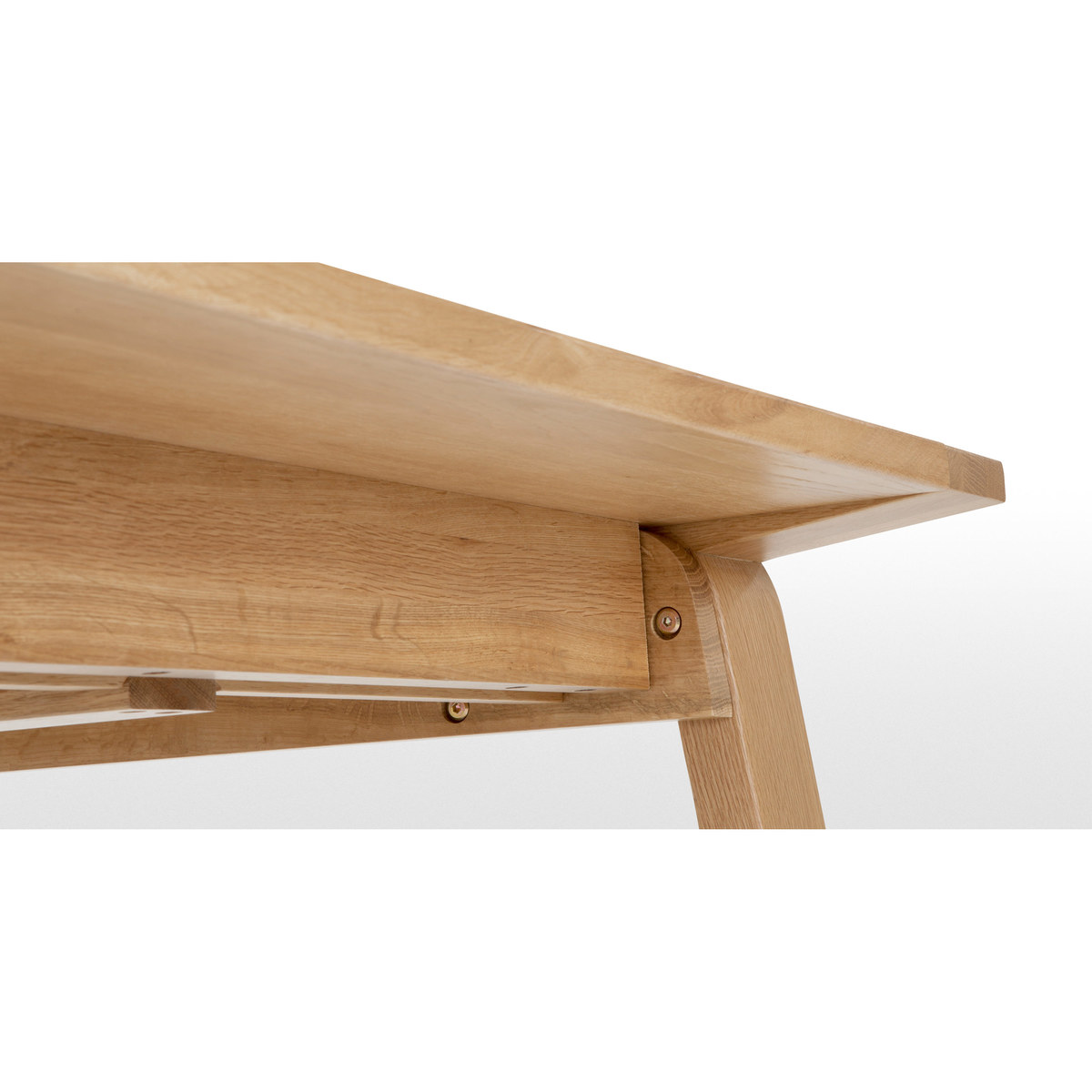 Luka 6-10 Seat Extending Dining Table, Oak – image 5