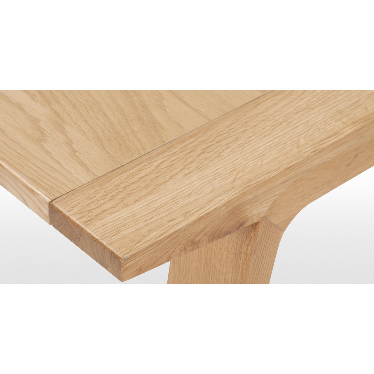 Luka 6-10 Seat Extending Dining Table, Oak – image 7