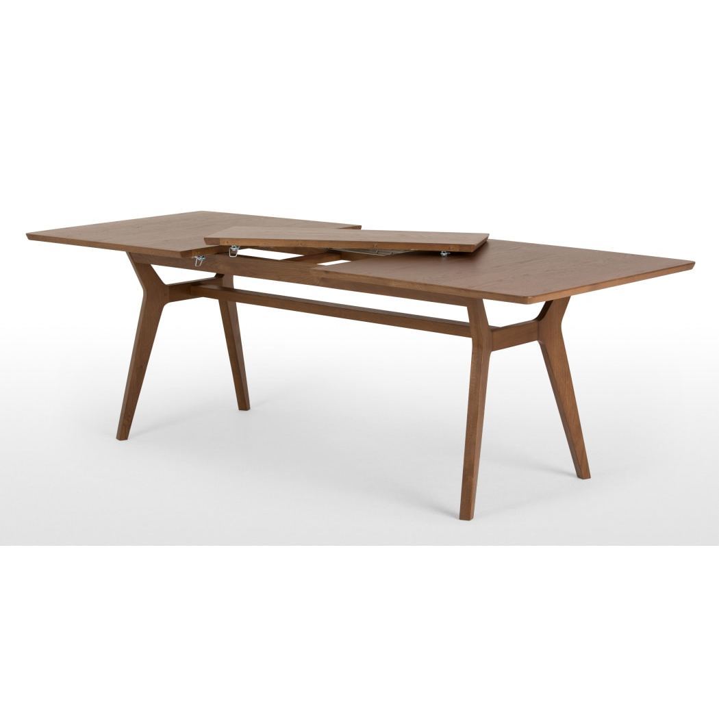 Jenson Extending Dining Table, Dark Stain Oak – image 5