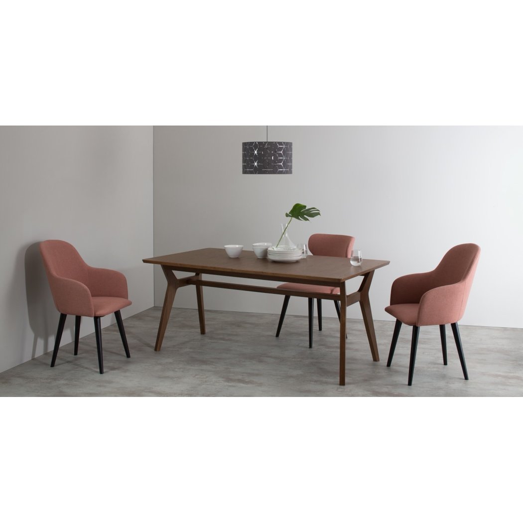 Jenson Extending Dining Table, Dark Stain Oak – image 7