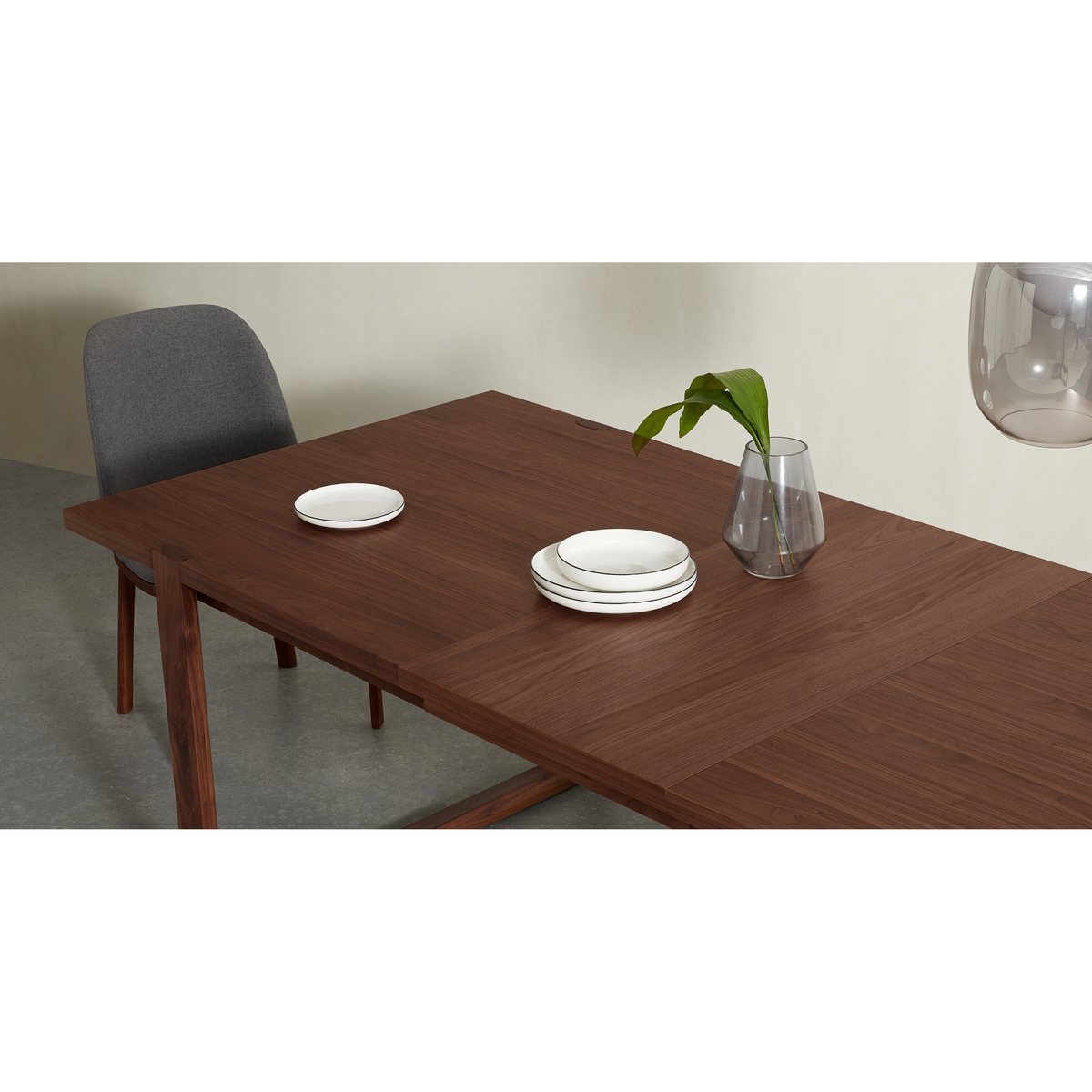 Nuno 6 - 8 Seat Extending Dining Table, Walnut – image 5