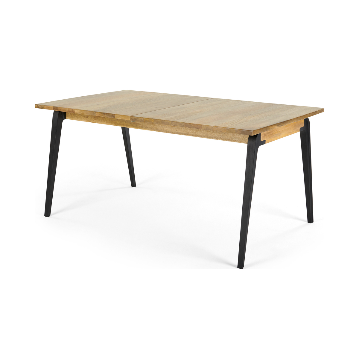 Lucien 8 Seat Extending Dining Table, Light Mango Wood – image 1
