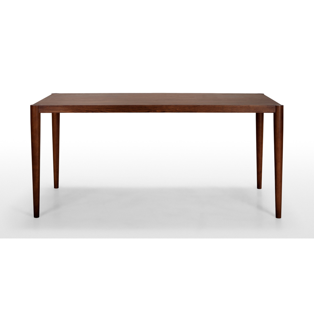 Joseph 6 Seat Dining Table, Dark Stain Ash – image 3