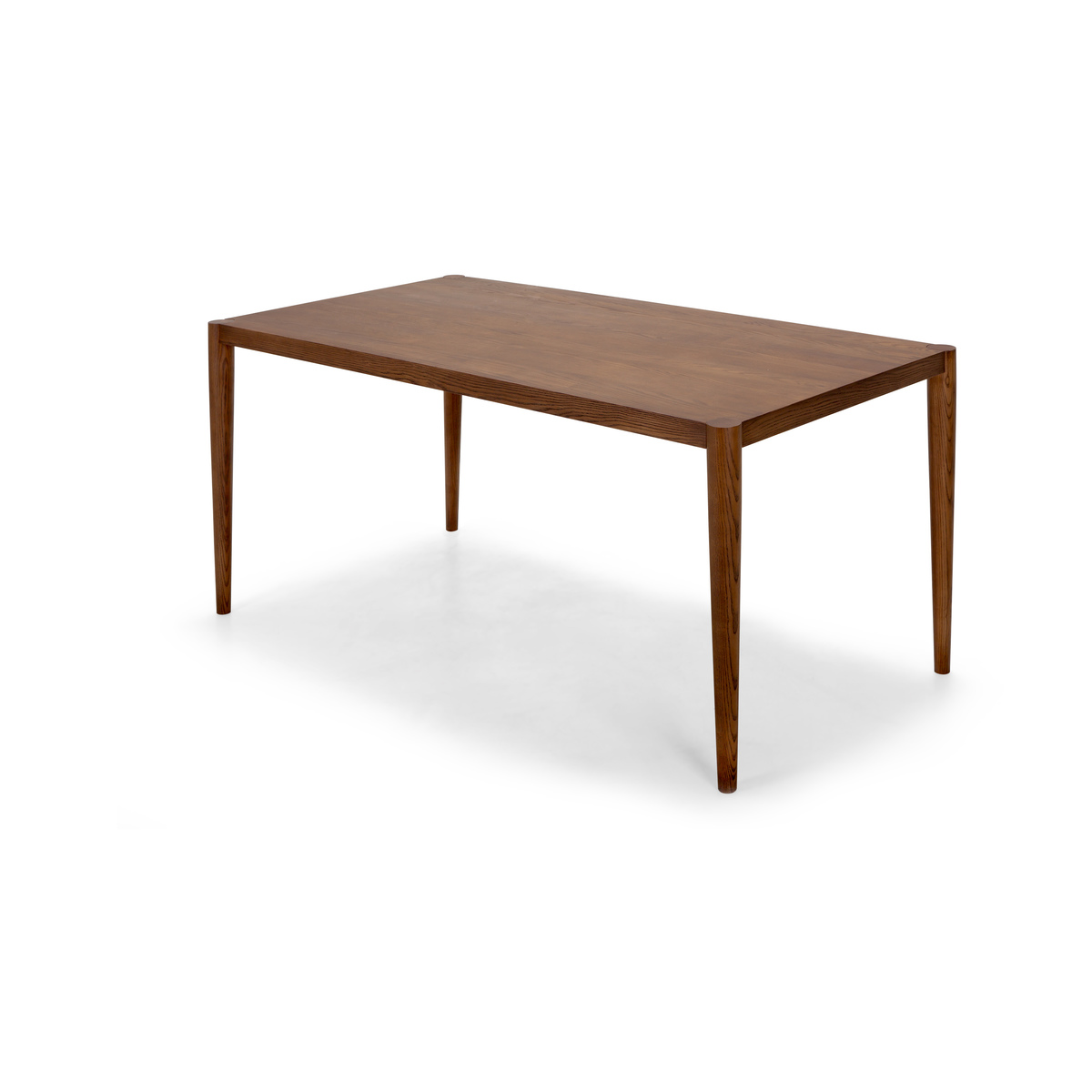 Joseph 6 Seat Dining Table, Dark Stain Ash – image 8