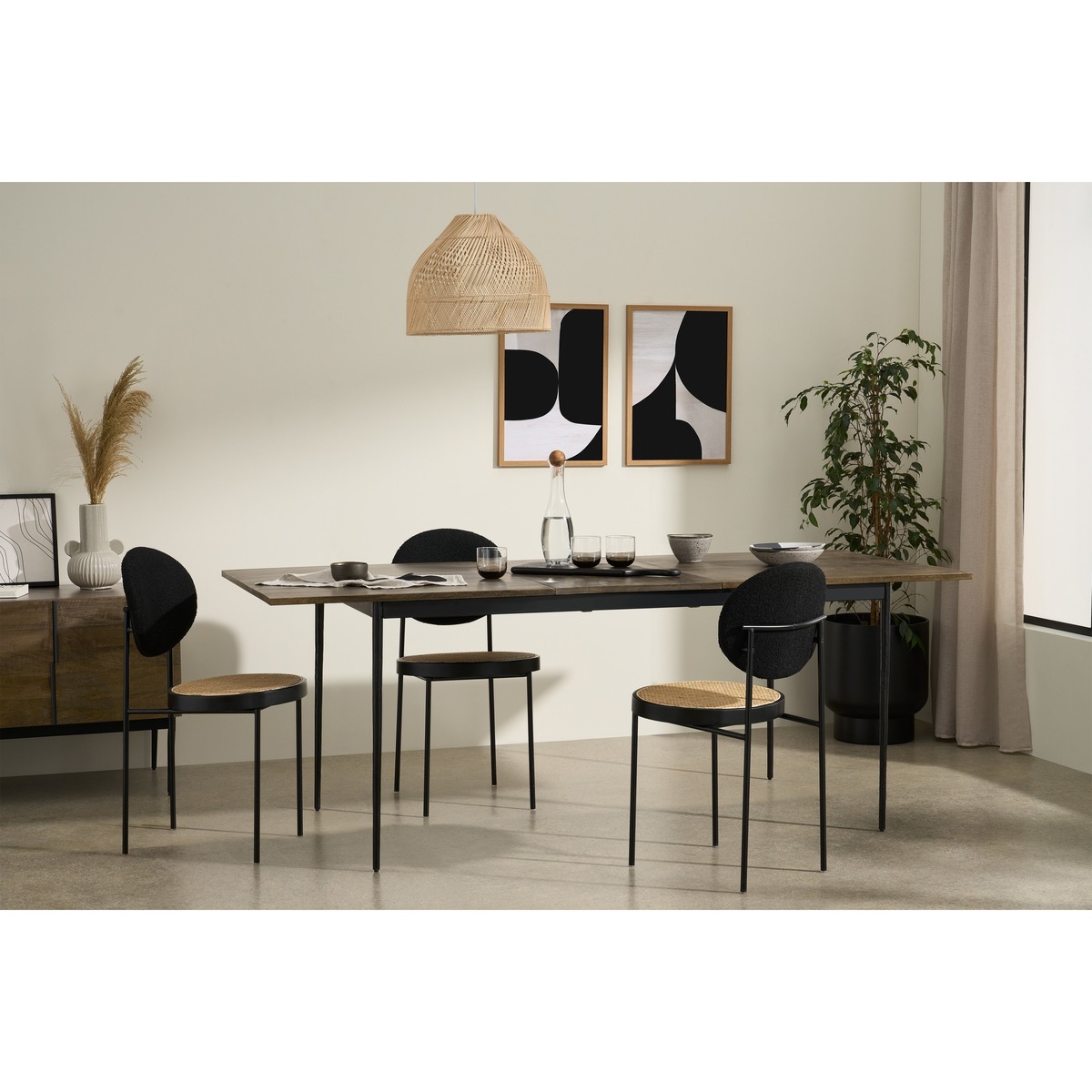 Rakara 6-8 Seat Extending Dining Table, Mango Wood – image 8