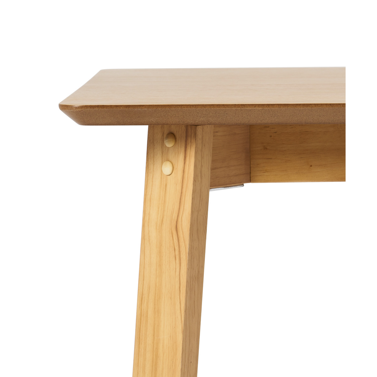 Asuna 6-8 Seat Extending Dining Table, Oak – image 3
