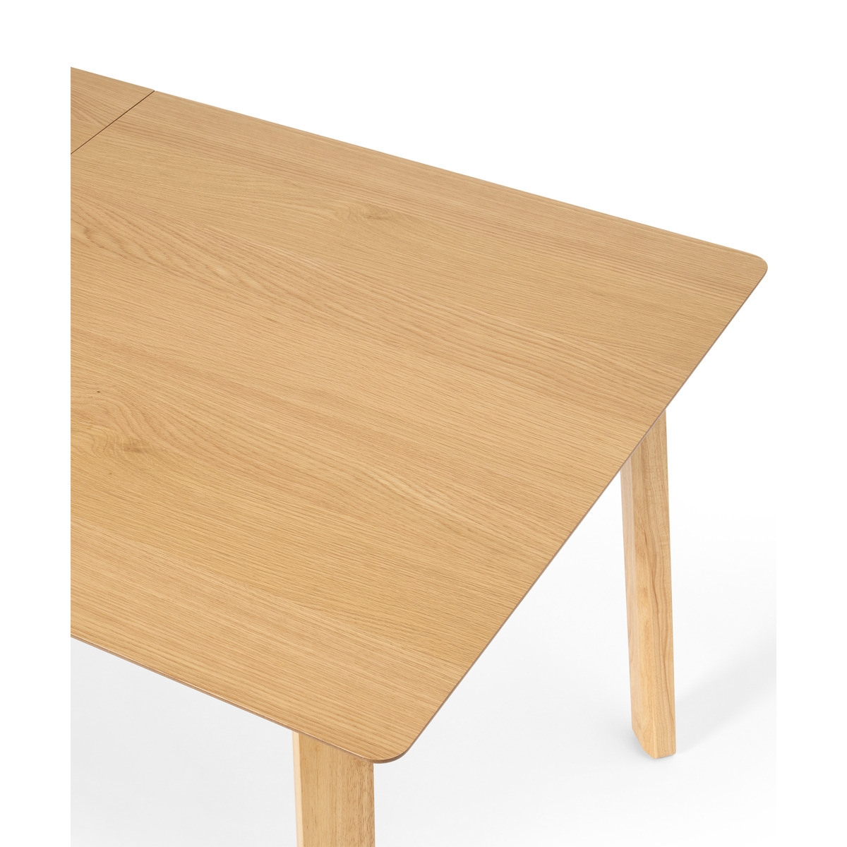 Asuna 6-8 Seat Extending Dining Table, Oak – image 12