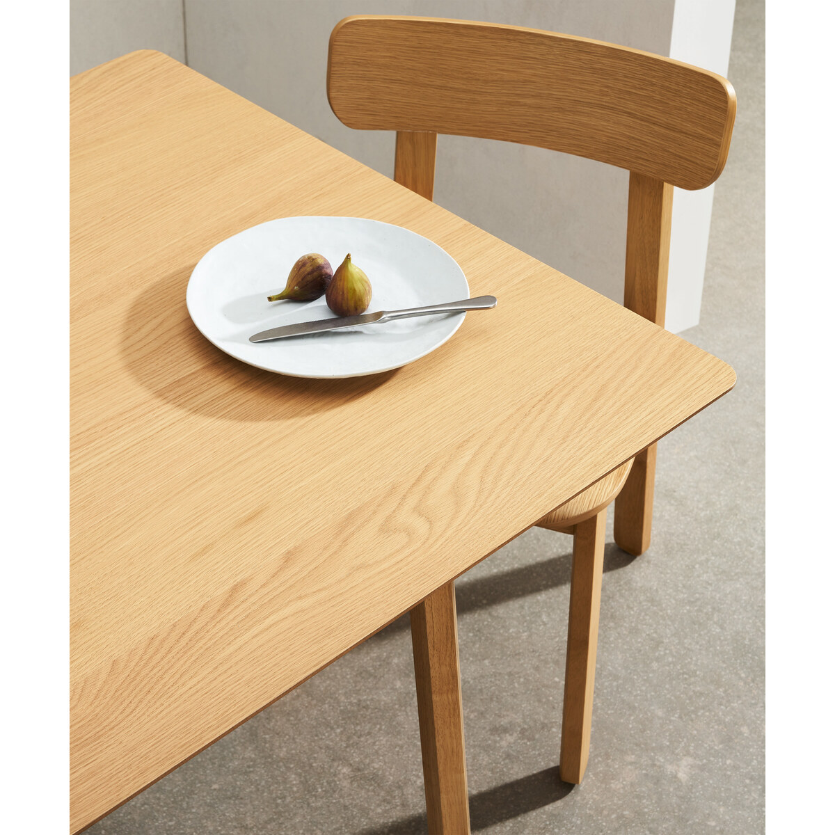Asuna 6-8 Seat Extending Dining Table, Oak – image 8