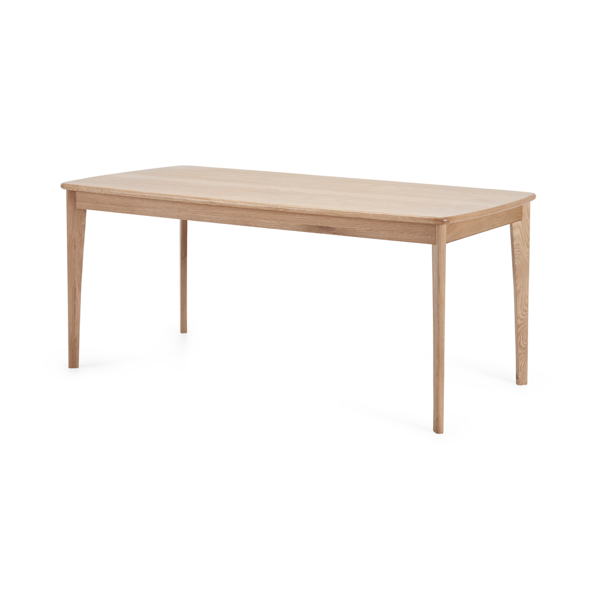 Monty 6 Seat Dining Table, Oak – image 2