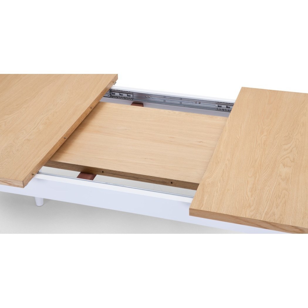 Betty Extending Dining Table, White – image 4