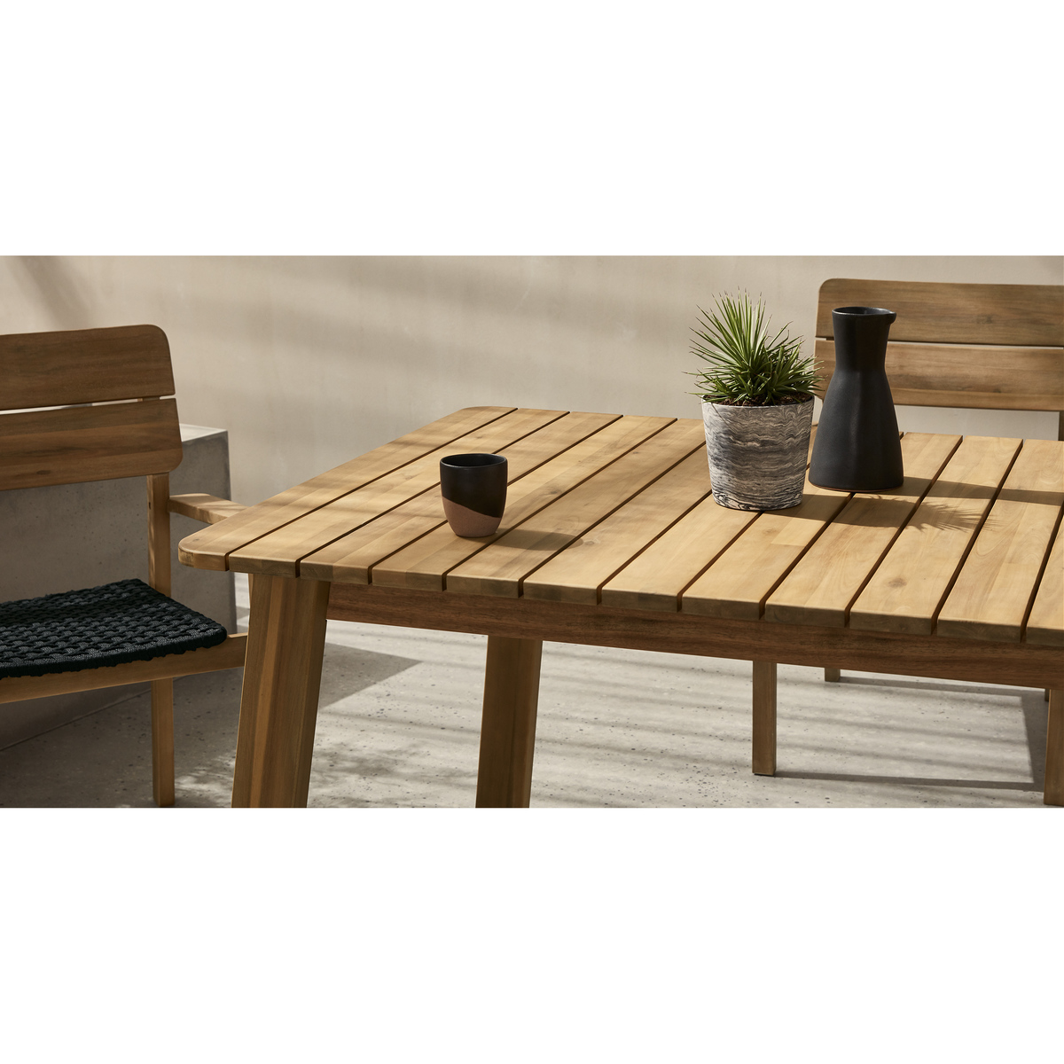 Jala Garden Dining Table, Acacia wood – image 3