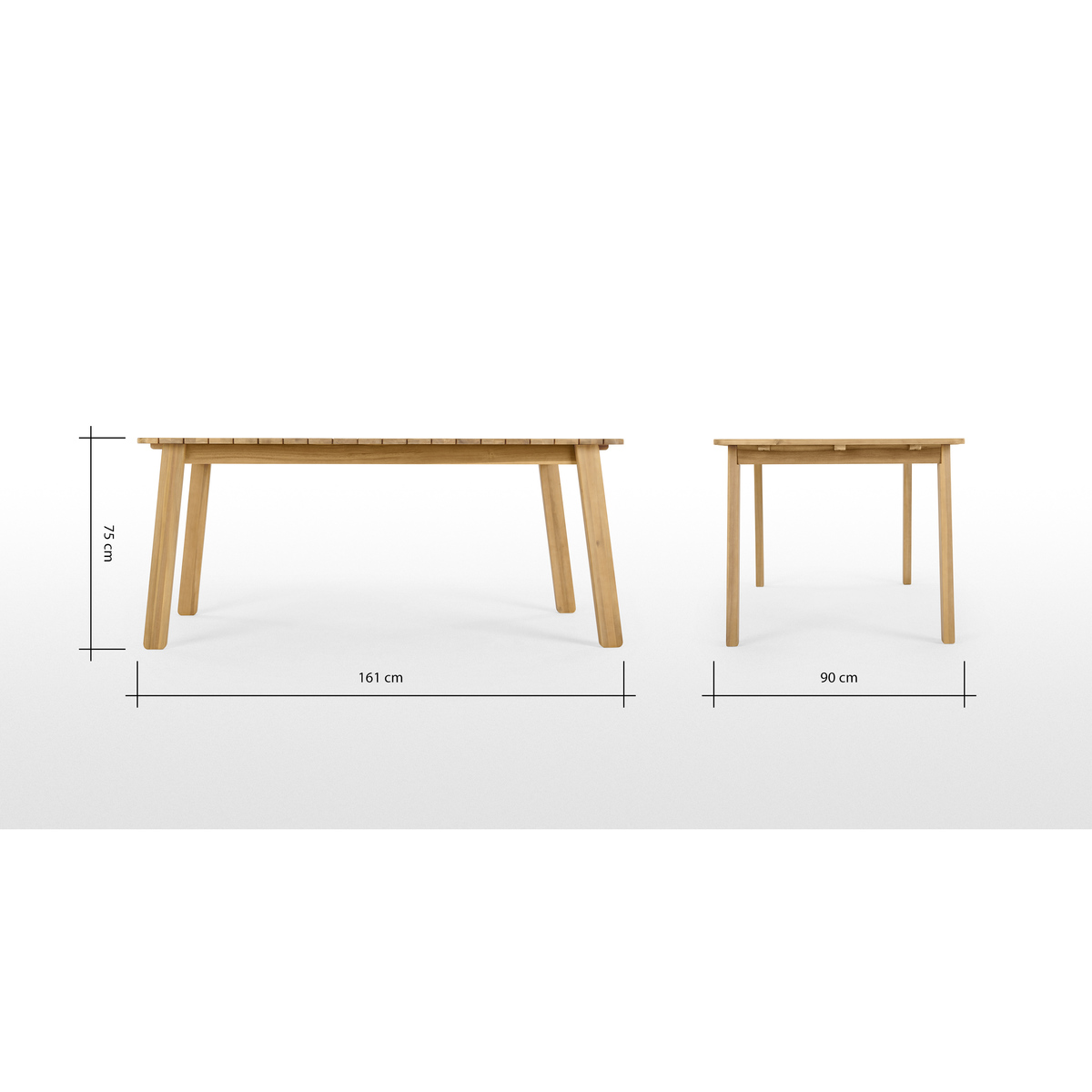 Jala Garden Dining Table, Acacia wood – image 7
