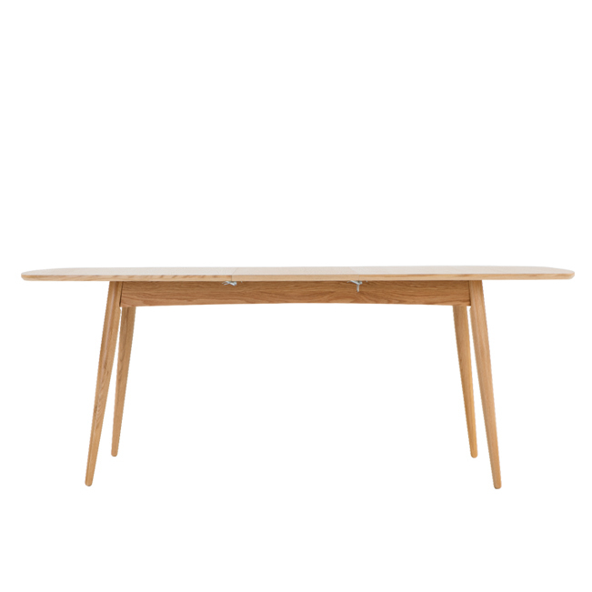 Deauville 6-8 Seat Extending Dining Table, Oak – image 3