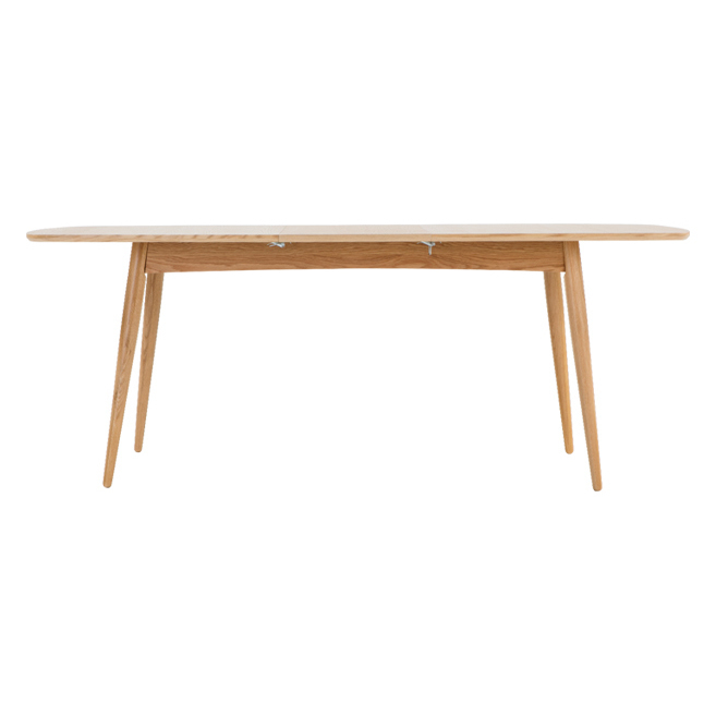 Deauville 6-8 Seat Extending Dining Table, Oak – image 2