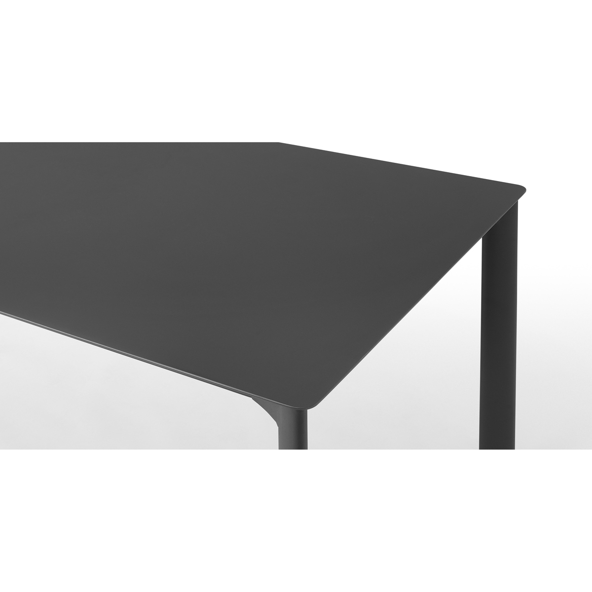 Merla Garden Dining Table, Dark Grey – image 6