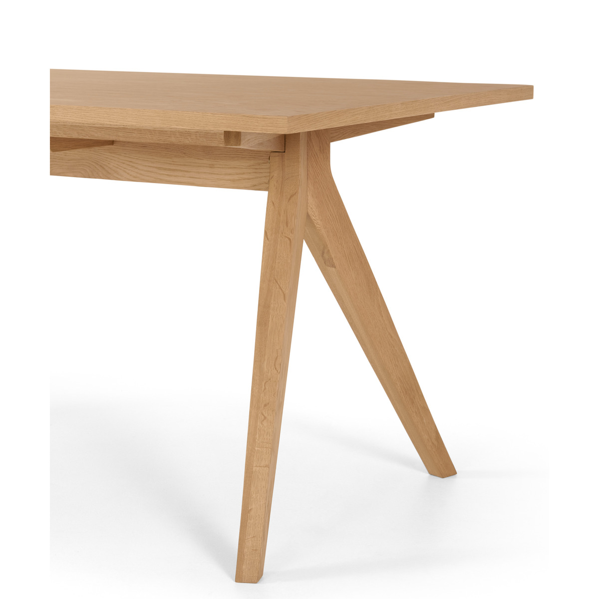 Wingrove 8 Seat Dining Table, French Oak – image 6
