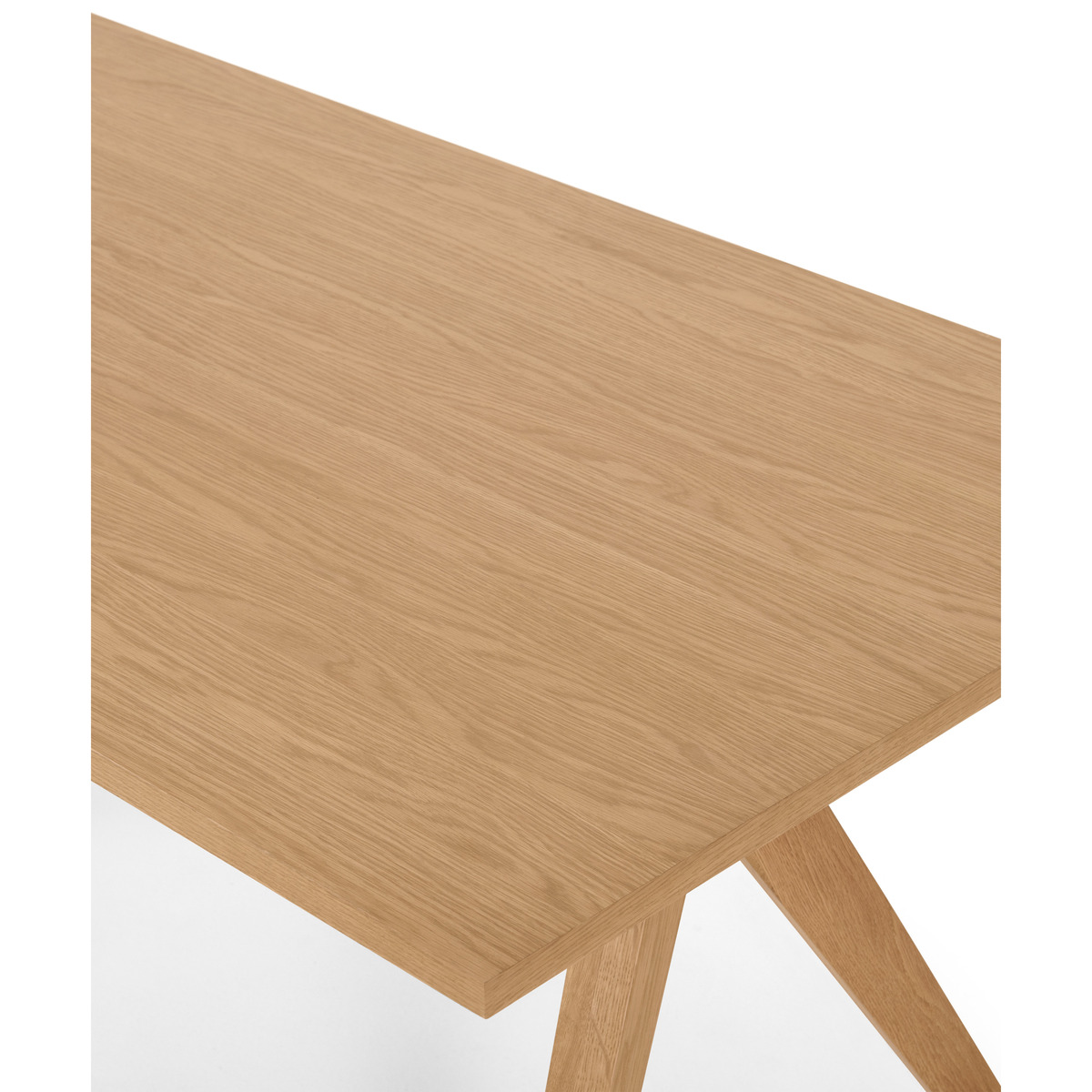 Wingrove 8 Seat Dining Table, French Oak – image 7