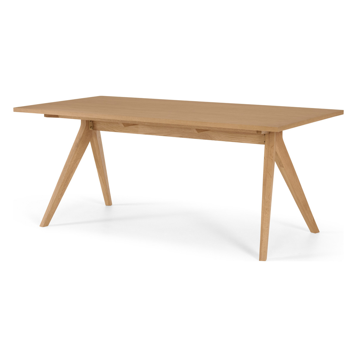 Wingrove 8 Seat Dining Table, French Oak – image 1
