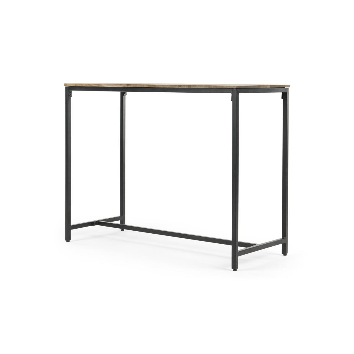 Lomond 4 Seat Bar Table, Mango wood and Black – image 6