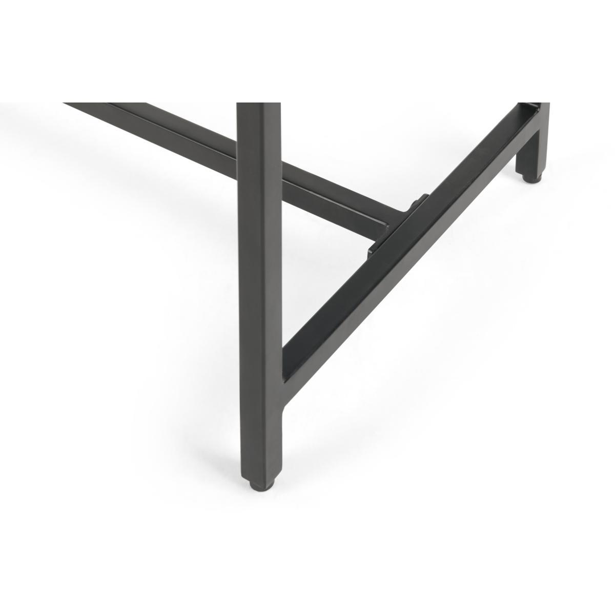 Lomond 4 Seat Bar Table, Mango wood and Black – image 7